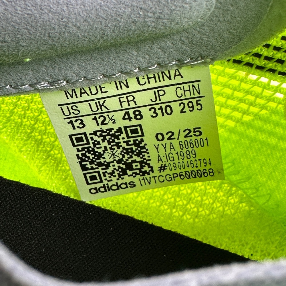Adidas Adizero Avanti Track Spikes Mens Neon Yellow Black Distance Racing Shoes - Picture 8 of 8